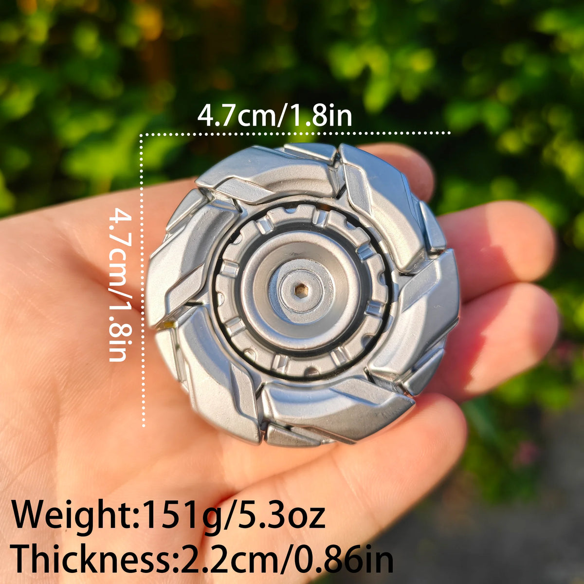 Magnetic Metal Fidget Slider for Stress Relief