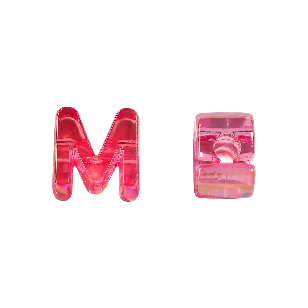 Acrylic Alphabet Beads for Jewelry Making – DIY Craft Kit