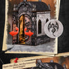 DIY Wooden Book Nook Kit - Dragon Treasure Labyrinth