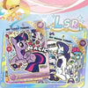 A pack of My Little Pony 40th Anniversary Limited Edition trading cards featuring characters and magic themes.