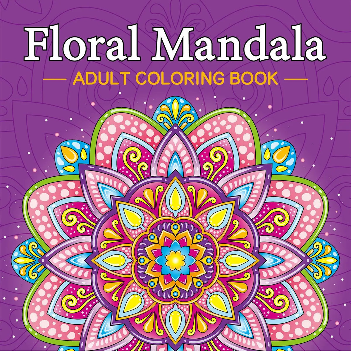 Adult Mandala Coloring Book – 32 Stress-Relief Designs