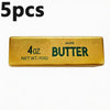 Five salted butter sticks, 4 ounces each, packaged for use as a sensory fidget toy.