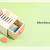 Wooden Montessori Sorting Box with Shape & Color Matching Games