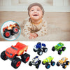 Flame Racing Monster Truck Toy Car – Friction-Powered Die-Cast Vehicle