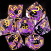 Liquid Core Cat Resin Dice Set for Dungeons & Dragons