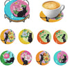 DIY Diamond Art Coaster Kit with Stand