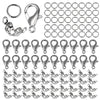 Stainless Steel Jewelry Findings Kit with Clasps, Jump Rings & Connectors