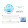 A silicone mold set for soap and candles, showing a light blue cloud-shaped mold and various rectangular molds.