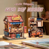 Japanese Mini Store Book Nook DIY Kit