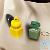 Frog Clicker Keychain with LED Light and Sound