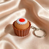 Cute Cartoon Cake Fidget Keychain – Stress Relief Clicker Toy