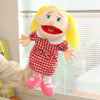 Soft Plush Family Hand Puppet Set for Storytelling and Play