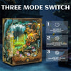 A three-mode switch product featuring a decorative box with an illuminated underwater scene.