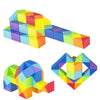 Rainbow Twist Puzzle Snake – Creative Fidget Toy for Kids & Adults