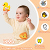 Adorable Duck Silicone Baby Teether with Clip