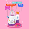 DIY Inflatable Balloon Craft Kit with Pump and Stickers