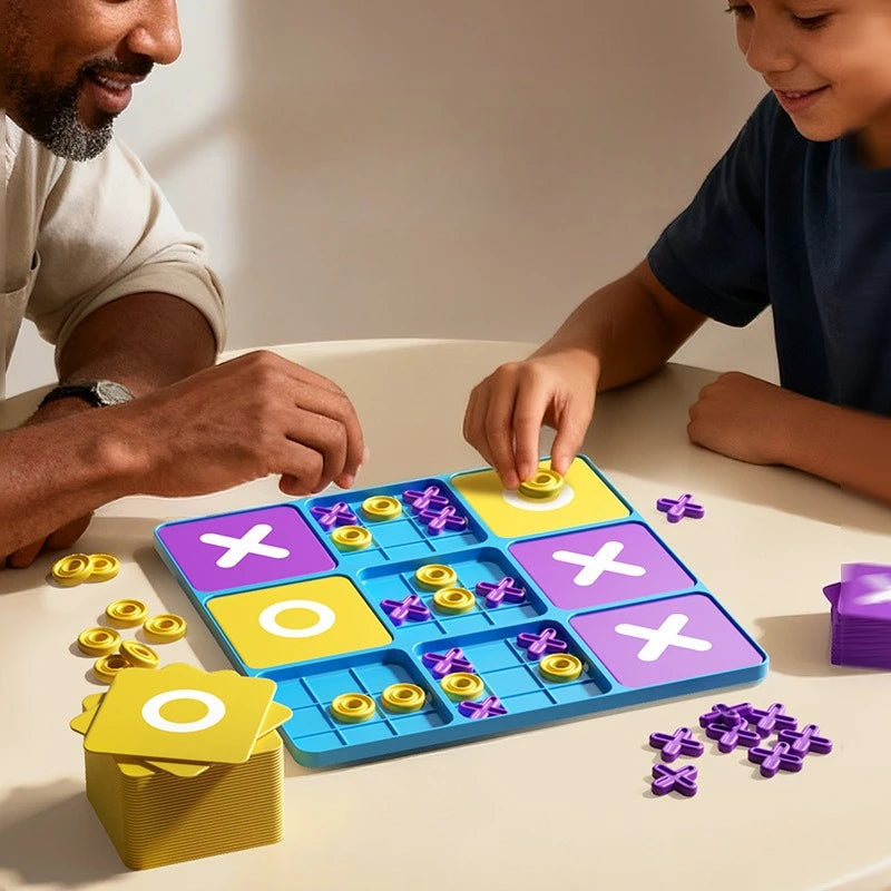 Classic Tic Tac Toe Board Game for Kids and Families