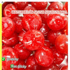 Red watermelon slush squeeze balls for a fun and crunchy sensory toy