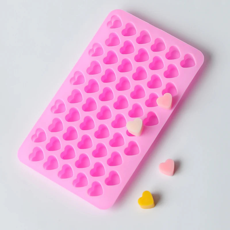 Mini Heart Silicone Mold for Candles, Soap & Resin