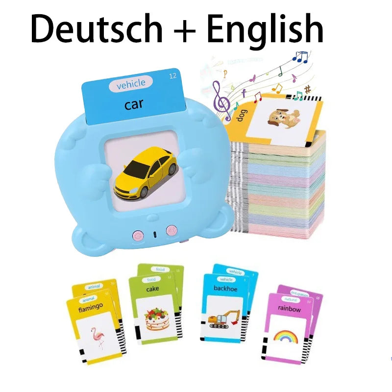 Dinosaur Talking Flash Card Reader with 224 Words & Sound Effects