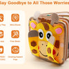 Montessori Busy Board Giraffe Activity Book for Toddlers