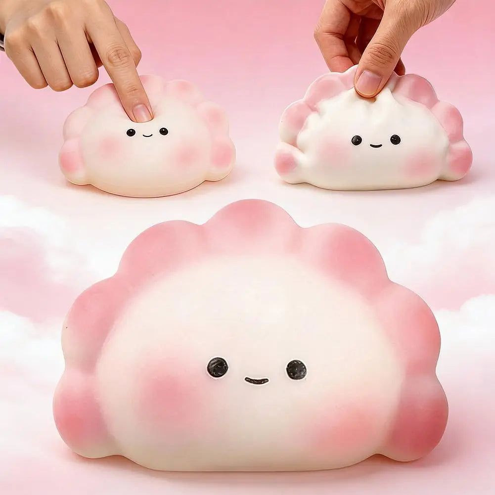 Kawaii Dumpling Squishy Stress Relief Toy