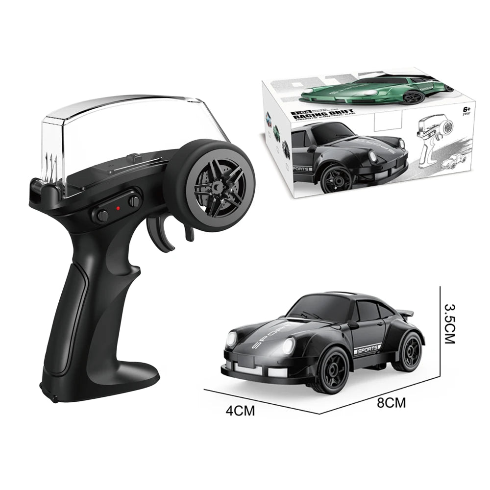 Mini 1/64 Scale RC Drift Car – 2.4G 4WD Off-Road Racing Toy