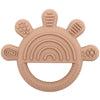 BPA-Free Silicone Baby Teether Ring
