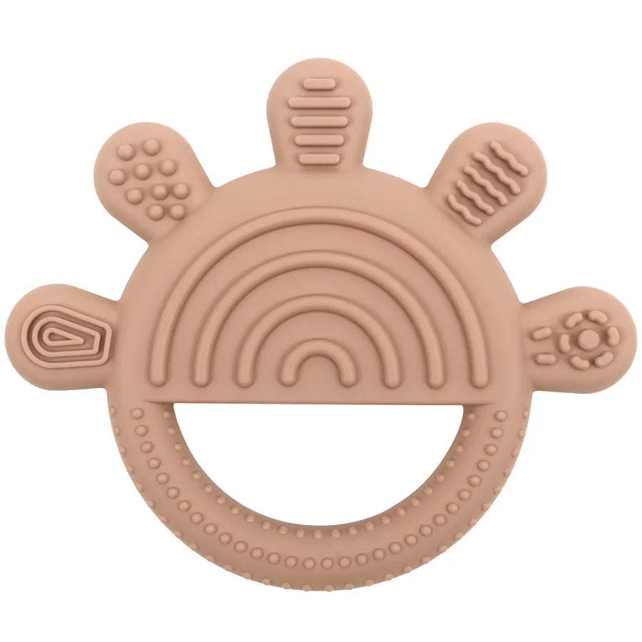 BPA-Free Silicone Baby Teether Ring