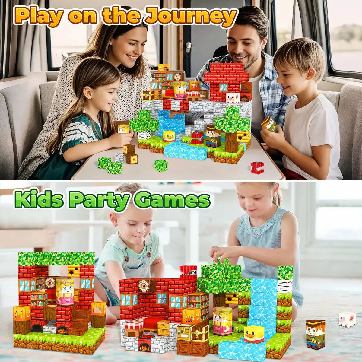 Magnetic Building Blocks STEM Learning Set