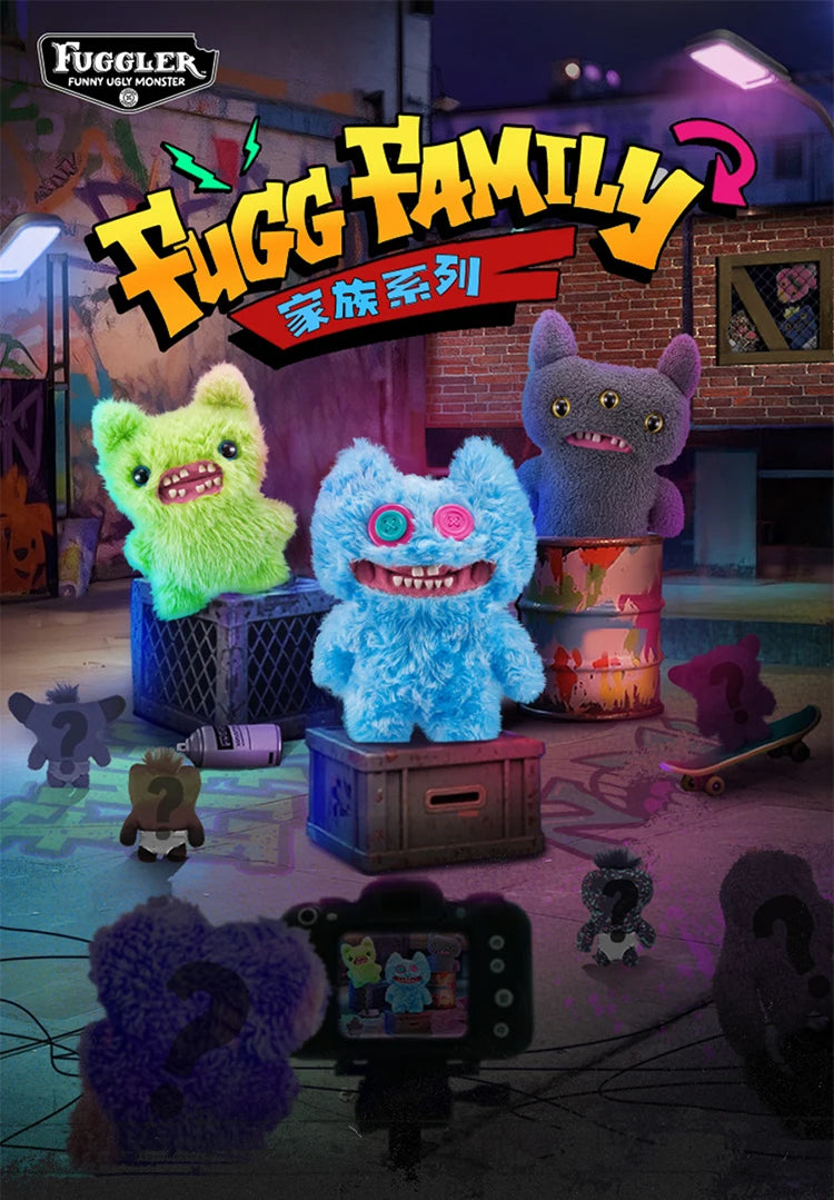 Fuggler Ugly Monster Plush Toy with Funny Dentures