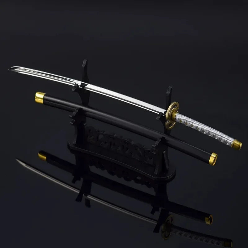 Compact Metal Katana – Bleach Anime Inspired Sword with Scabbard