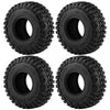 1.3" Mud Terrain Tires for RC Crawler (4-Pack)