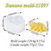 3D Food Silicone Candle Mold Set