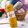 Luxurious Alpaca Wool Blend Yarn — 500g Thick Knitting Yarn