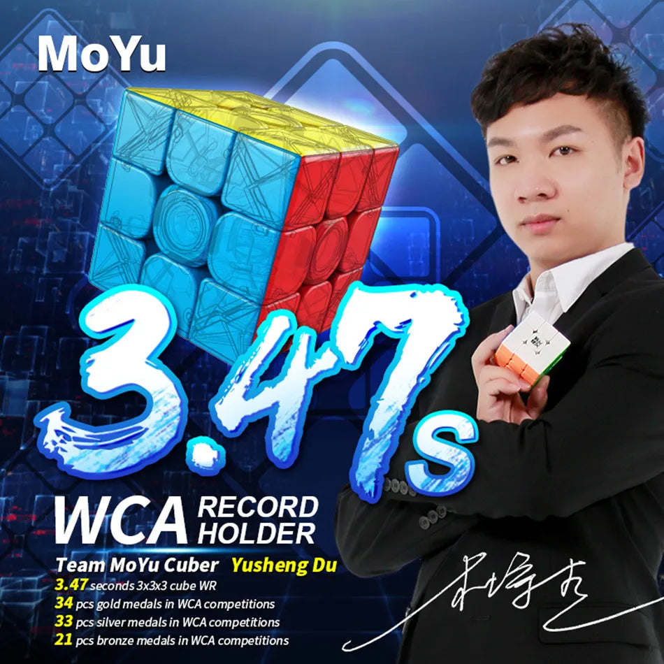 MoYu MeiLong 3x3 Stickerless Speed Cube