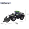 Diecast Engineering Vehicle Set for Kids - 4-Piece Construction Toy Collection