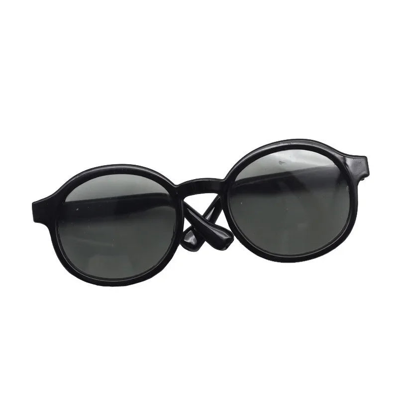 Transparent Plastic Sunglasses for Labubu Dolls (15cm/20cm)