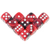 12mm Acrylic Dice Set – Mixed Colors, 10-Pack for Tabletop Gaming