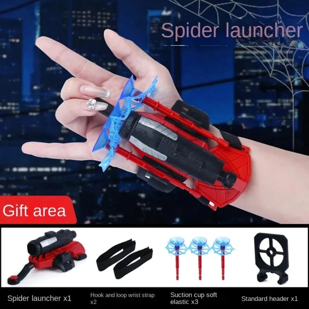 Spider Web Shooters with Glove for Kids