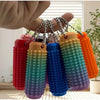 Spiky Fidget Keychain for Anxiety Relief – Portable Sensory Toy
