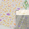Ocean-Inspired Nail Art Sticker Set