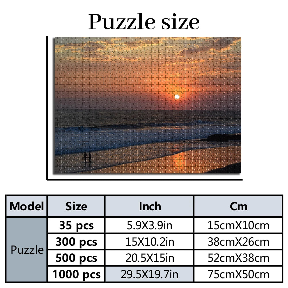 Personalized Photo Puzzle – Custom Memory Keepsake for Loved Ones