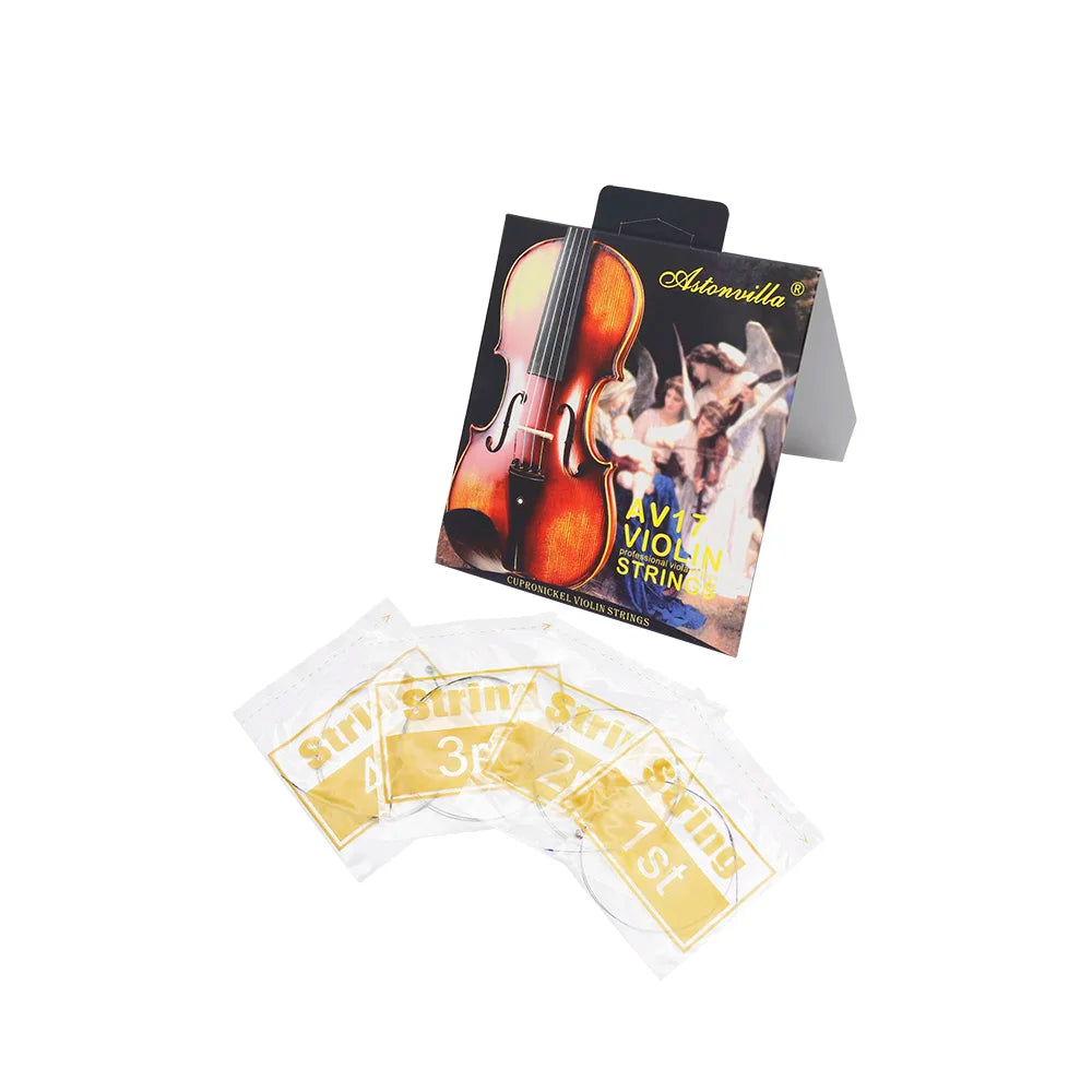 Professional Nickel-Silver Wound Violin String Set