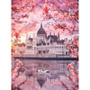 5D Diamond Painting Kit - Scenic Town Landscape Art