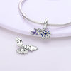 Classic Charm Bead with Cubic Zirconia Accent