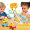 Electric Duck Stair-Climbing Toy with Lights and Music
