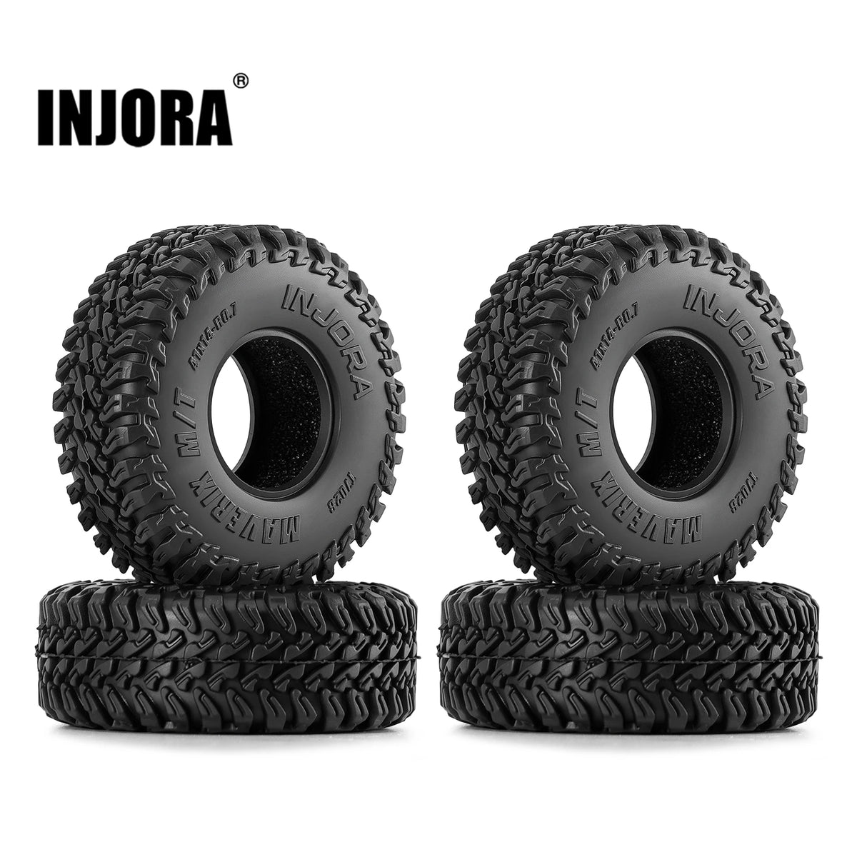 0.7" MAVERIX M/T Performance Crawler Tires (Set of 4)