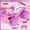 Pink Remote Control Drift Car with Lights and Sound Effects