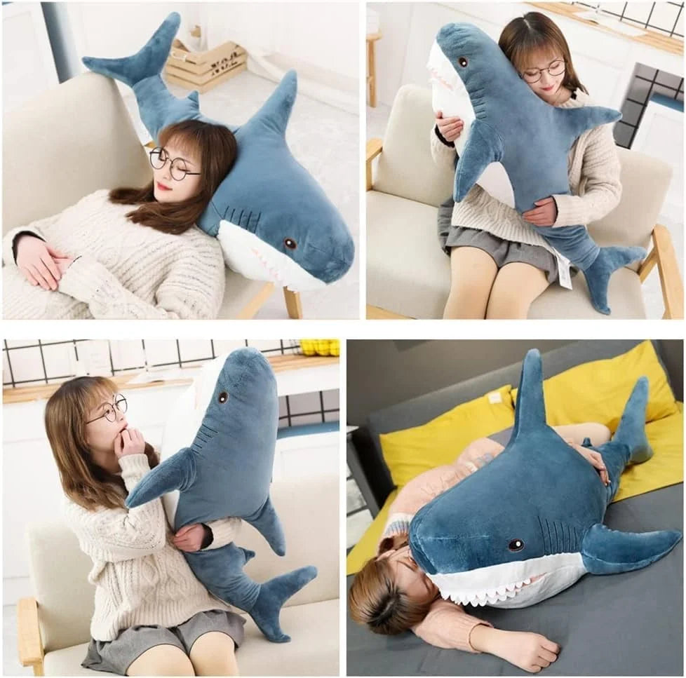 Soft Plush Shark Pillow Buddy